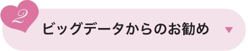 ビッグデータからのお勧め